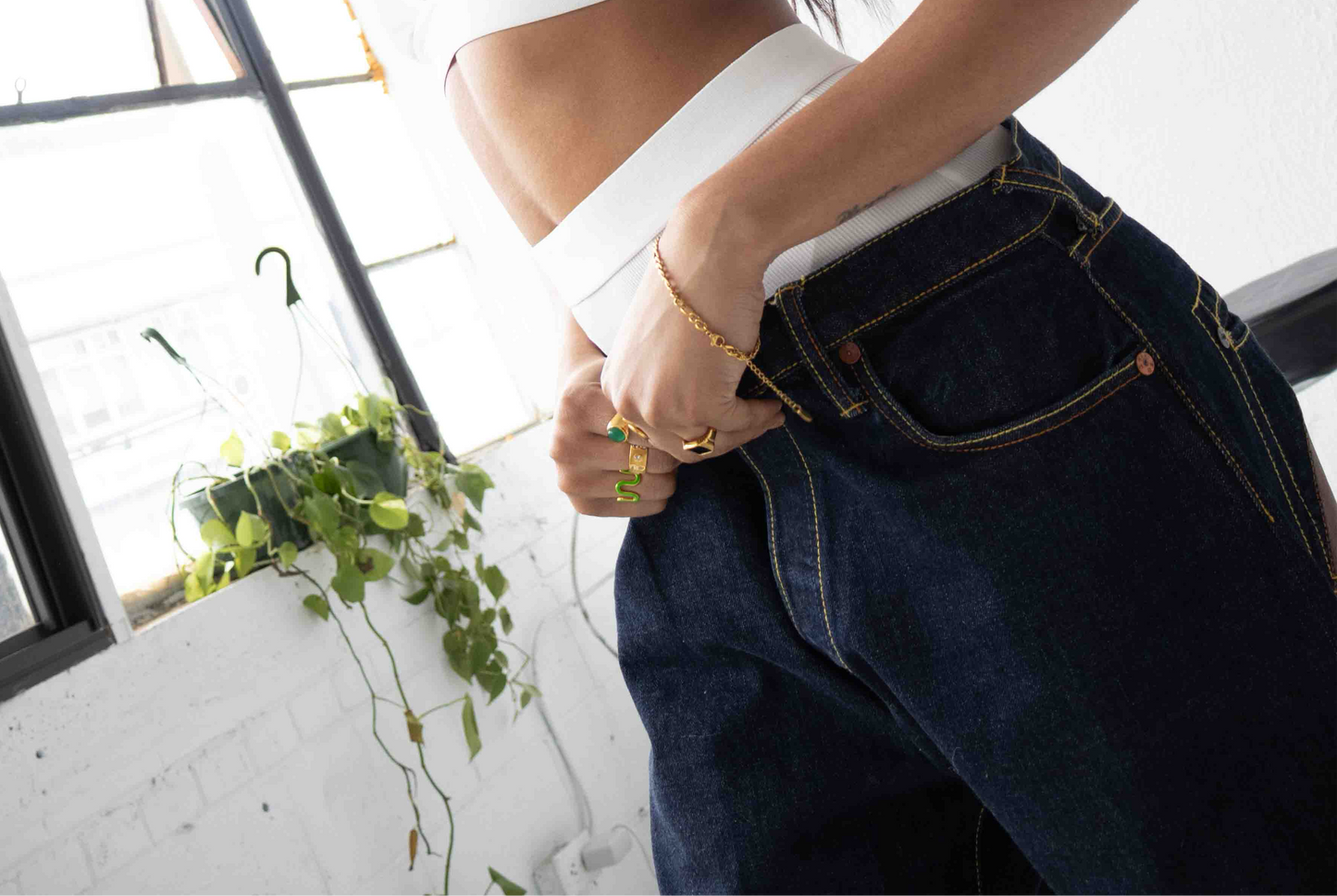Cuban chain anklet