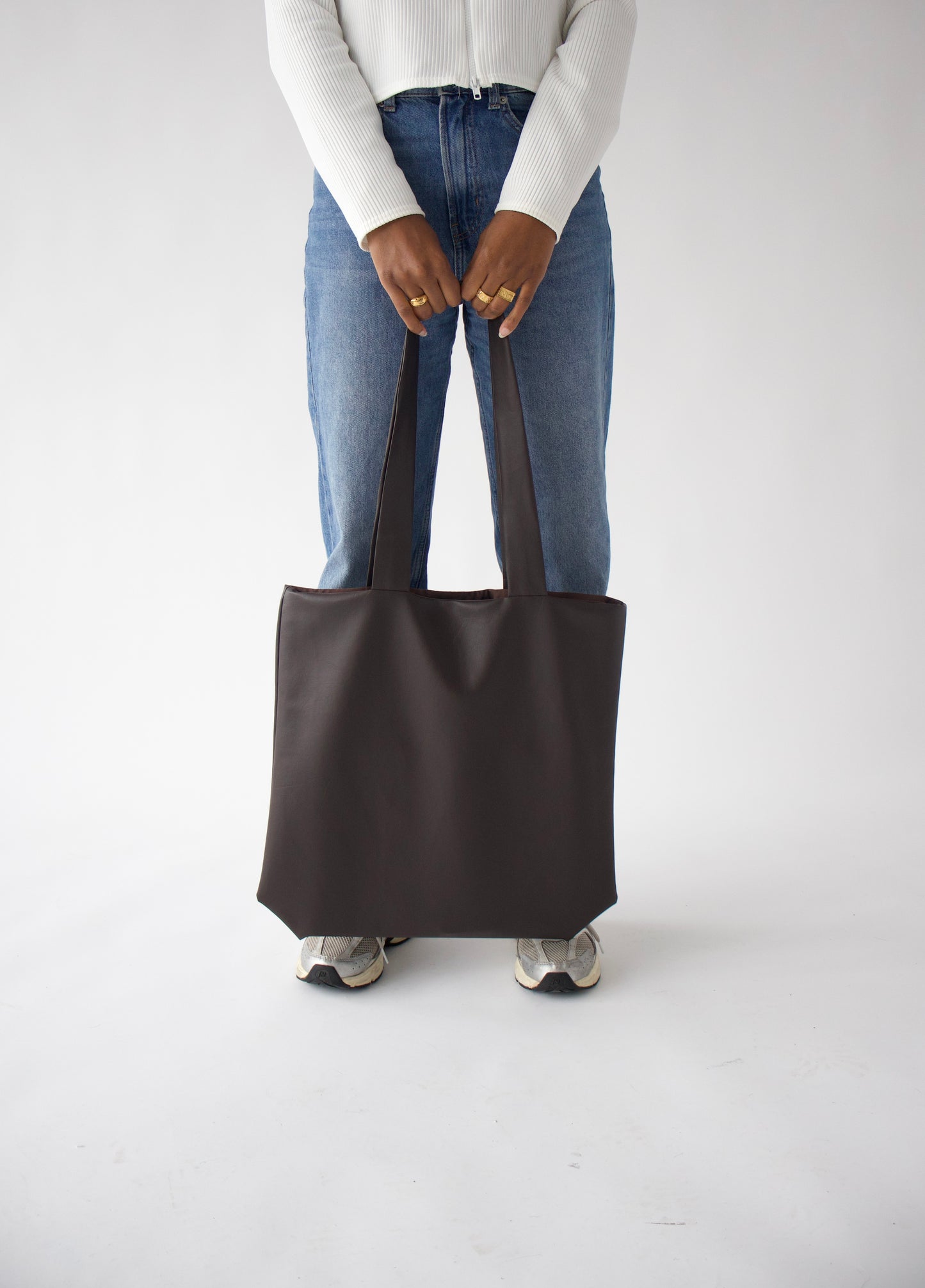 Brown Jumbo Tote