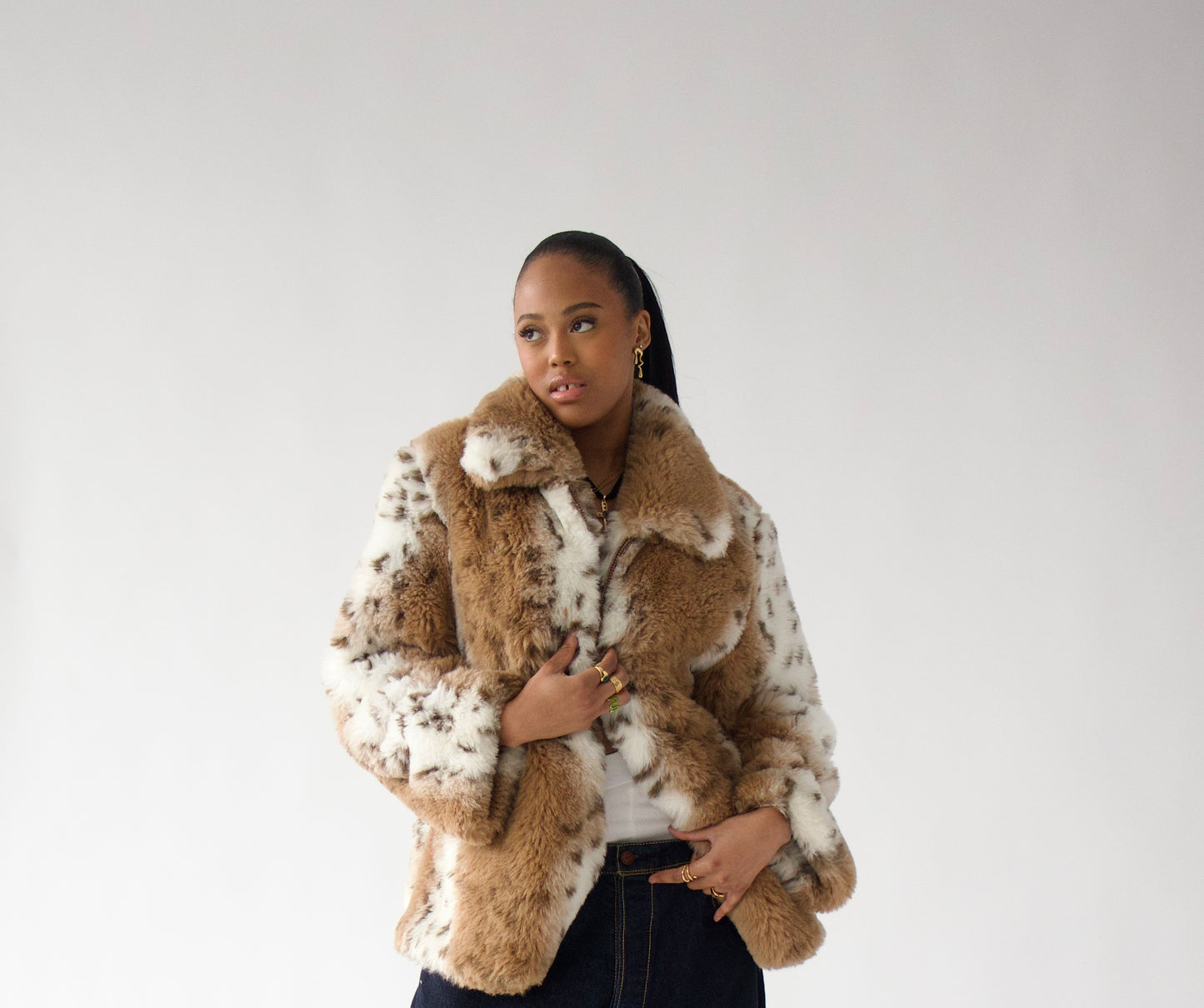Y2K Fur coat