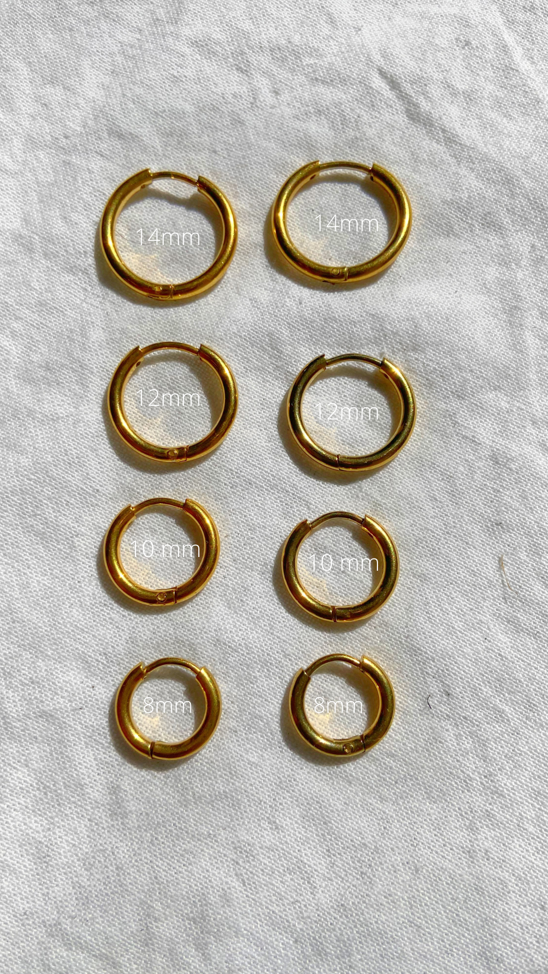 Minimalist earring set