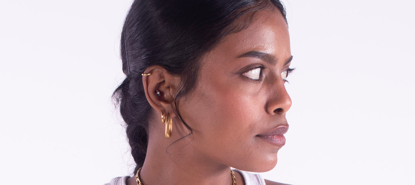 Minimalist earring set