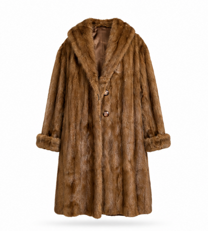 Vintage custom fur coat