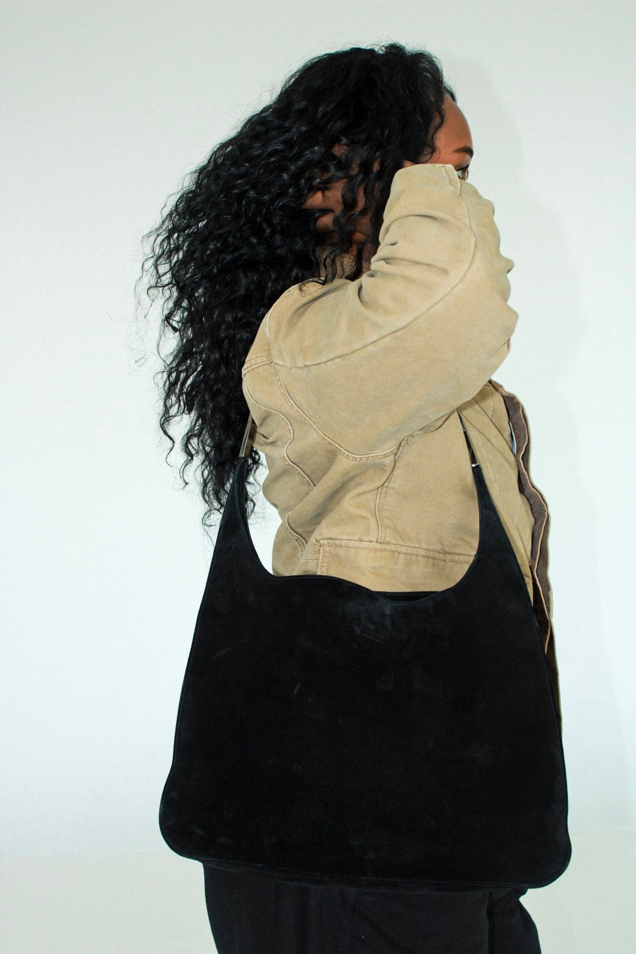 Gucci vintage Suede Shoulder bag
