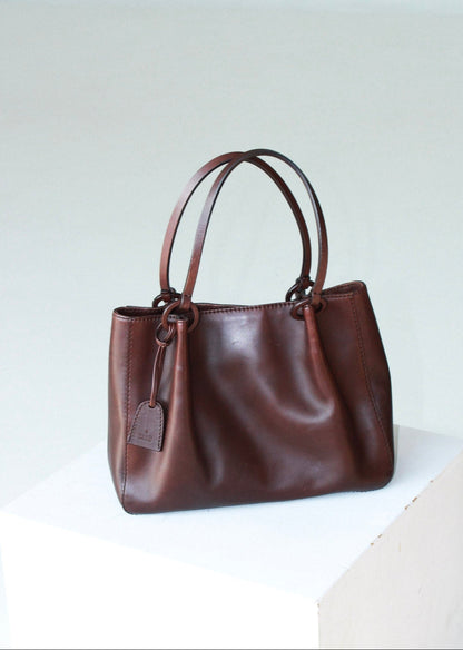 Gucci Vintage Leather Tote