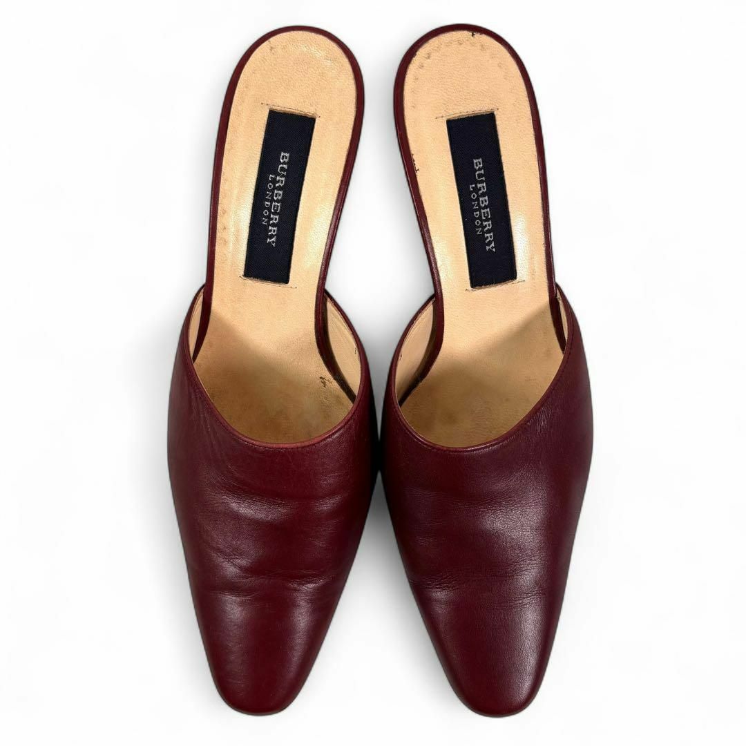Burberry 24 Leather Mules