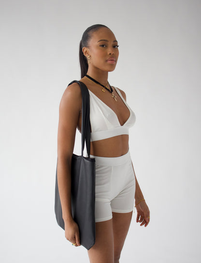 Black Jumbo Tote