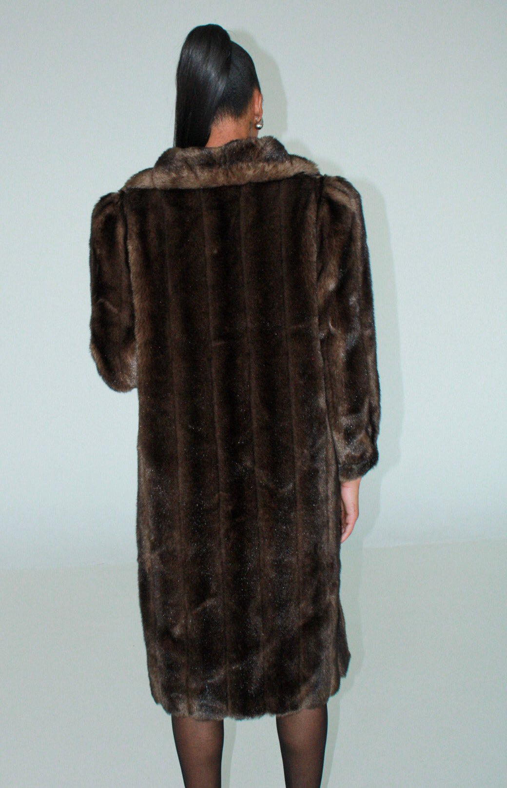 Vintage faux fur coat