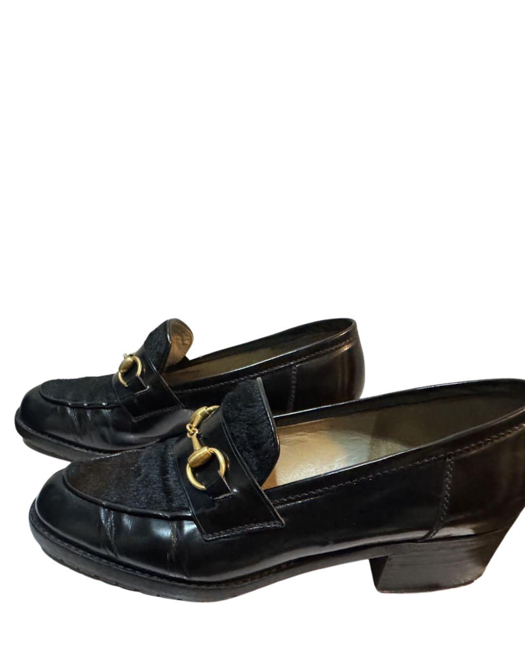 GUCCI Harako x Leather Loafers