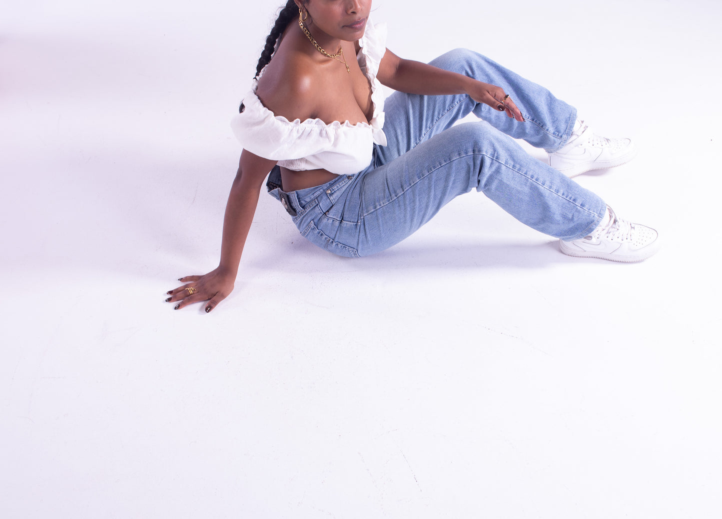 Versace vintage mom jeans