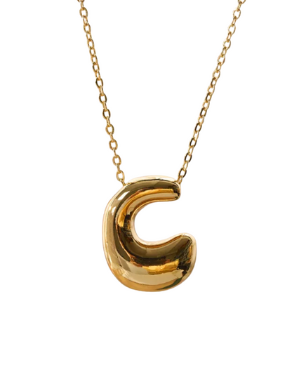 Letter Bubble Necklace