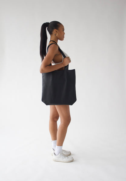 Black Jumbo Tote