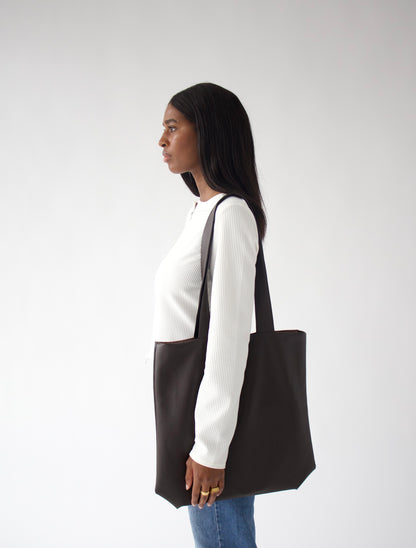 Brown Jumbo Tote