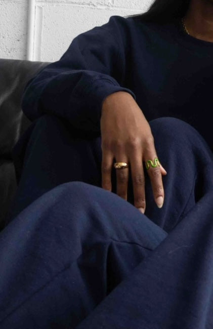 Zigzag ring