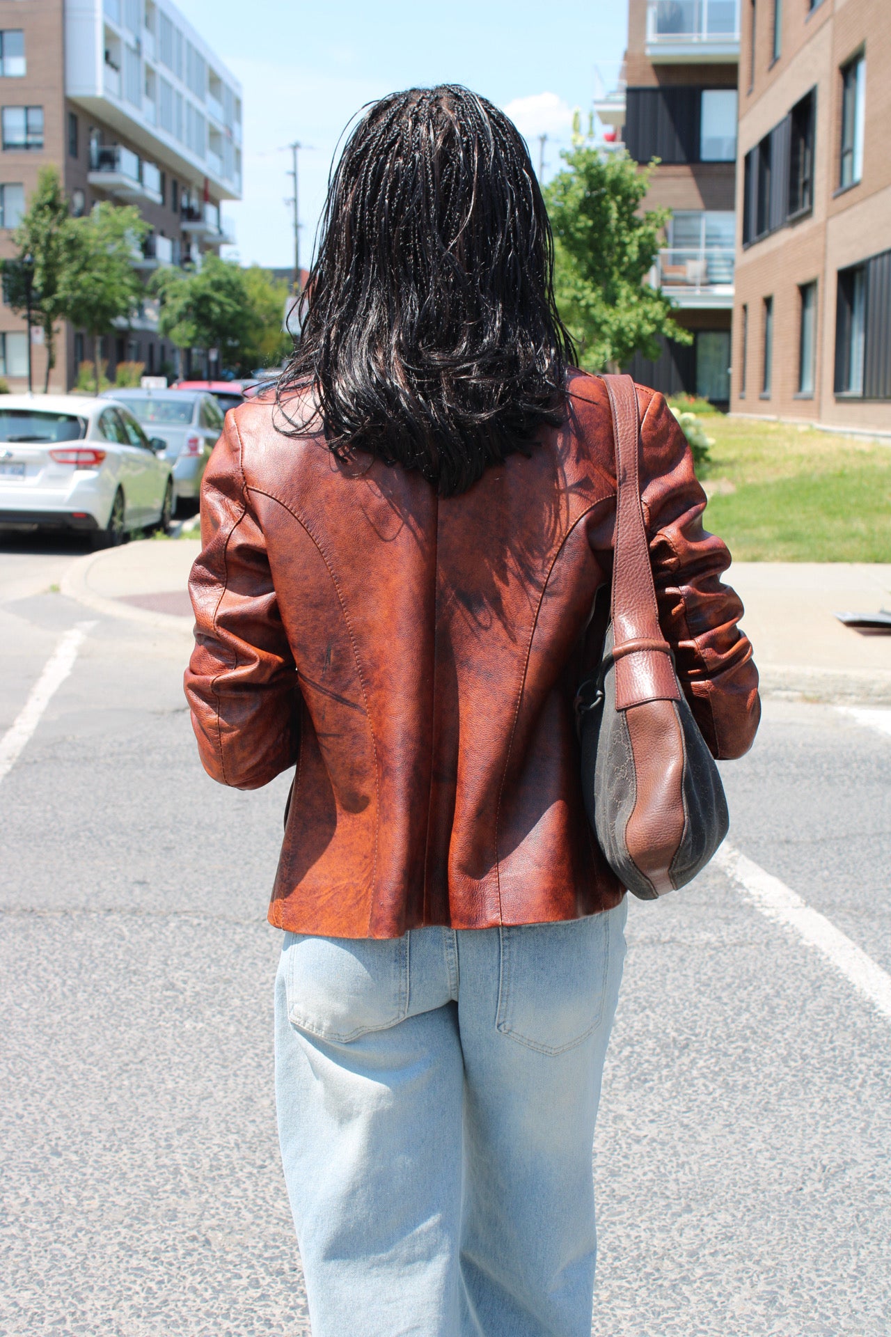 Vintage Genuine Leather Jacket