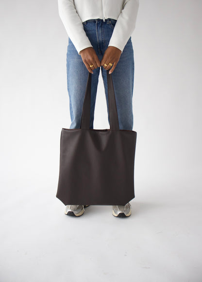 Brown Jumbo Tote