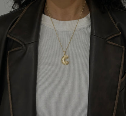Bubble Letter Necklace