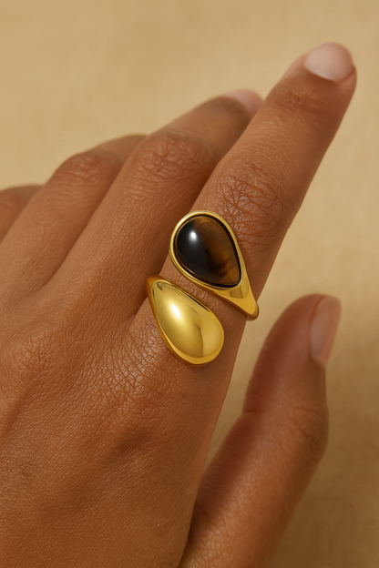 Stone Halo ring