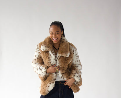 Y2K Fur coat