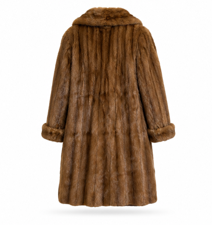 Vintage custom fur coat
