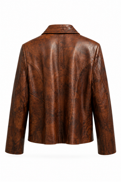 Vintage Genuine Leather Jacket