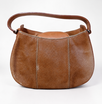 Cotone Calf Hair Leather Handbag