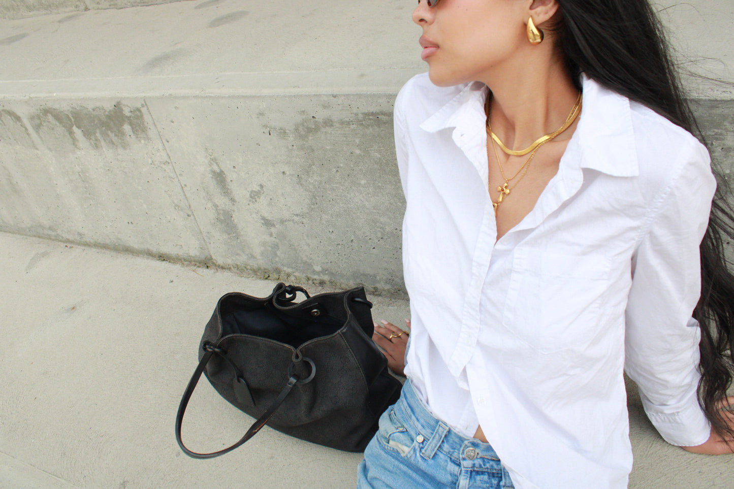 Tear drop earings