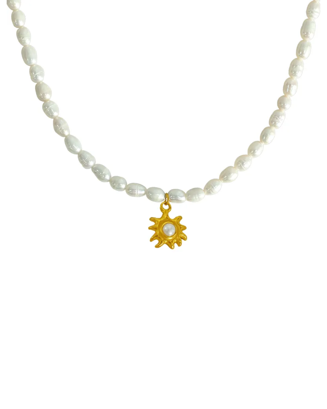 Sun Pearl Necklace