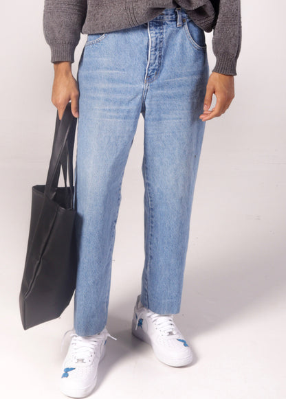 Vintage blue denim