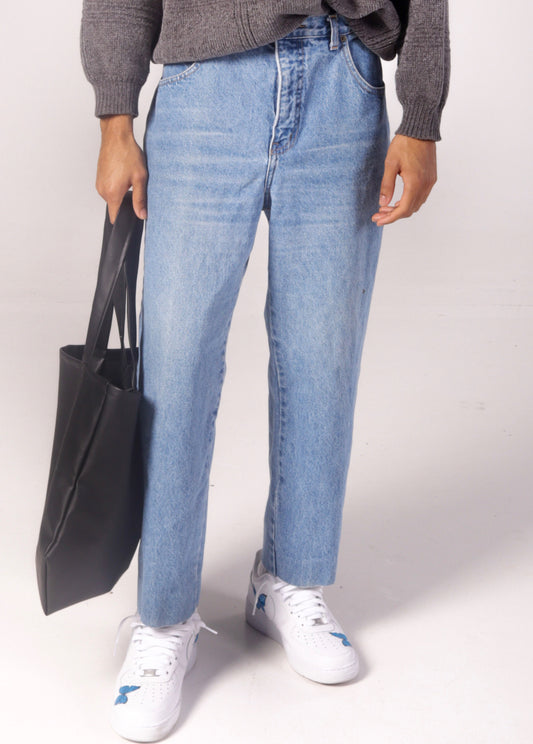 Vintage blue denim